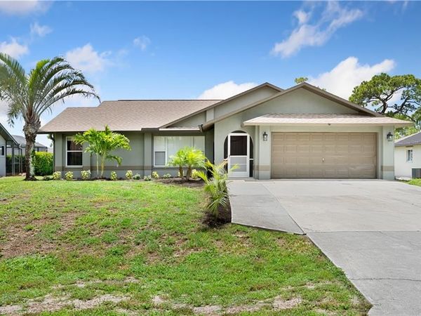 18542 Wisteria RD , FORT MYERS, FL 33967