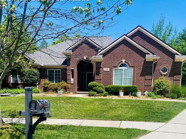 47041 Hidden River Circle N, CANTON, MI 48188