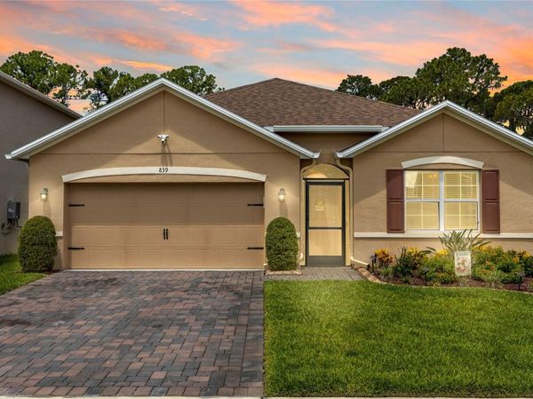 839 LAZIO CIRCLE , DEBARY, FL 32713