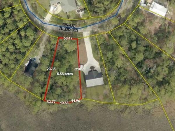 Lot 8 Cross Creek Circle, Freeport, FL 32439