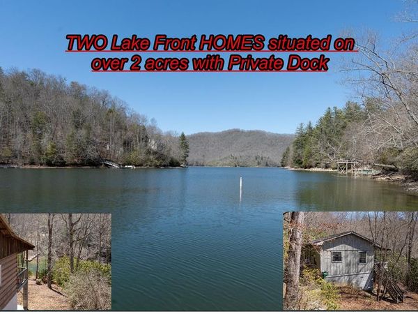 2 HOMES Alpine Shores Lane, Unit 20 & 24, Nantahala, NC 28781
