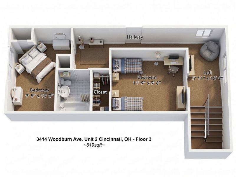 3414 Woodburn Avenue, Cincinnati, OH 45207 Photo 38