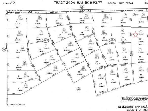 0 255th St W south of Patterson, Rosamond, CA 93560