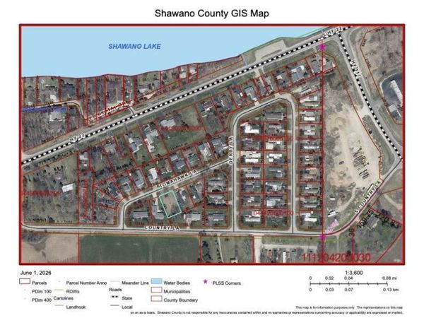 TOMAHAWK LANE, Cecil, WI 54111