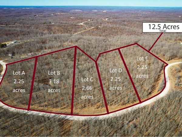 000 Ridge Trail Road, Unit Lots D & E, Tunas, MO 65764