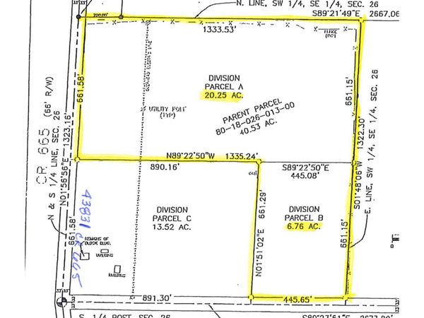 Parc A & B County Road 665, Paw Paw, MI 49079