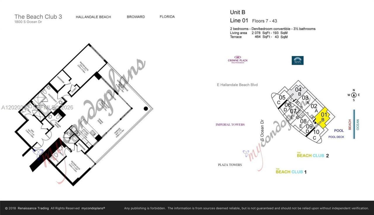 1800 S Ocean Dr, Unit 2301, Hallandale Beach, FL 33009 Photo