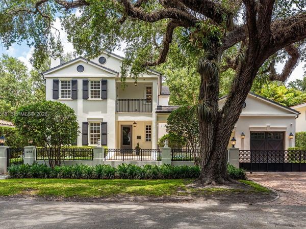1233 Alegriano Ave, Coral Gables, FL 33146
