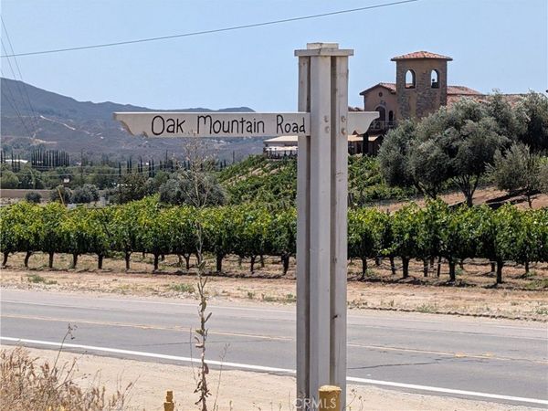 0 Oak Mountain Road, Temecula, CA 92592
