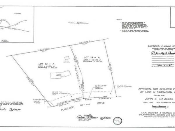 11 Plumleigh Drive Lot 14a, Dartmouth, MA 02747