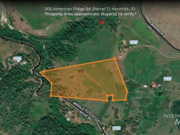 000 American Ridge Rd (Parcel 7), Kendrick, ID 83537