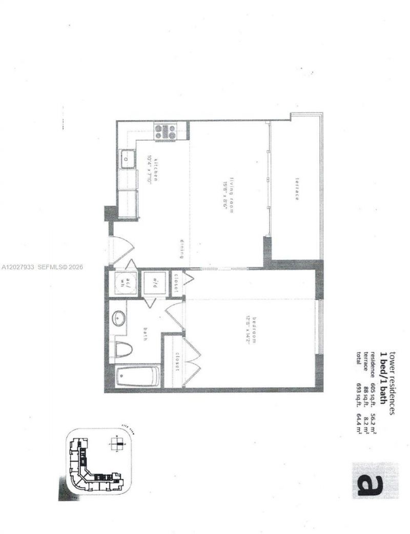 300 S Biscayne Blvd , Unit T-2909, Miami, FL 33131 Photo