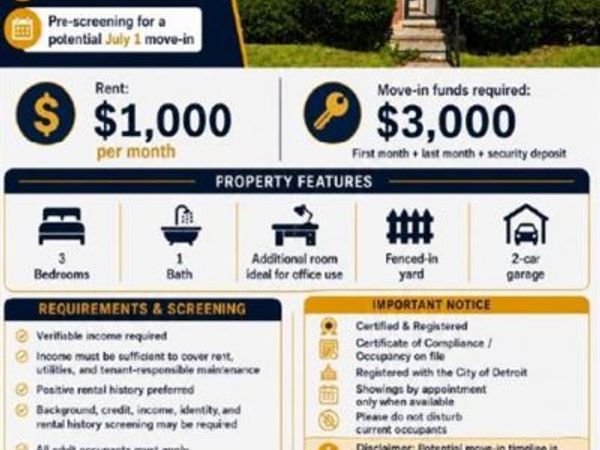 18930 Rutherford Street, Detroit, MI 48235