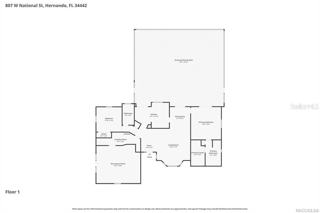 807 W National Street , Hernando, FL 34442 Photo