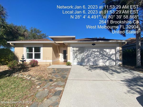 2640 Brookshire Circle , West Melbourne, FL 32904