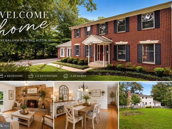 9195 BALSAM RUN, BEL ALTON, MD 20611