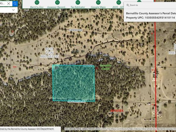 Lots 37A,38&39 Cerro Verde Estates , Tijeras, NM 87059