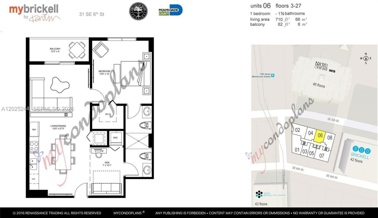 31 SE 6th St, Unit 2506, Miami, FL 33131 Photo