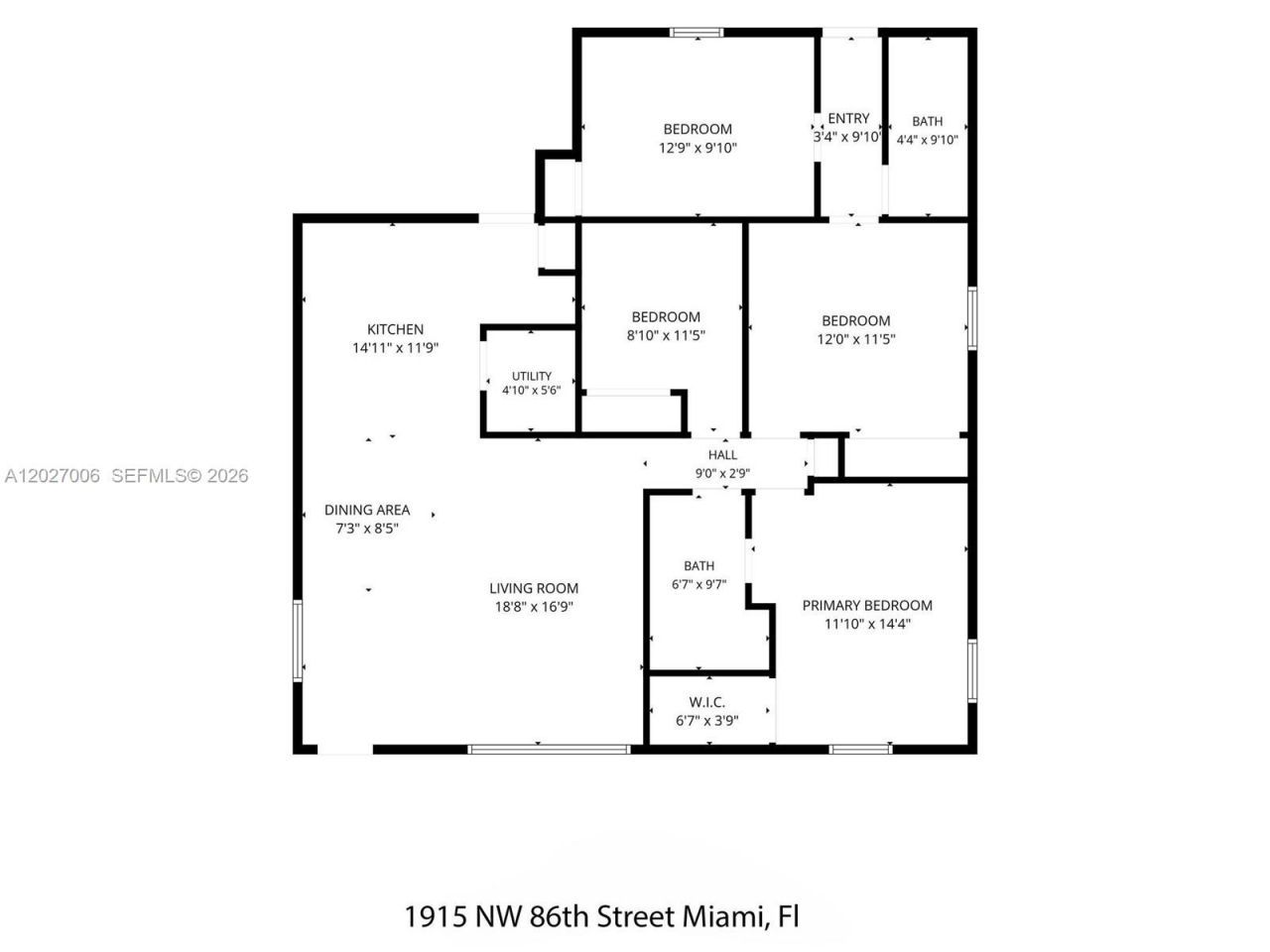 1915 NW 86th St , Miami, FL 33147 Photo