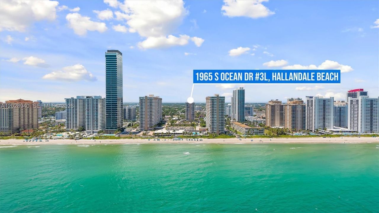1965 S Ocean Dr , Unit 3L, Hallandale Beach, FL 33009 Photo