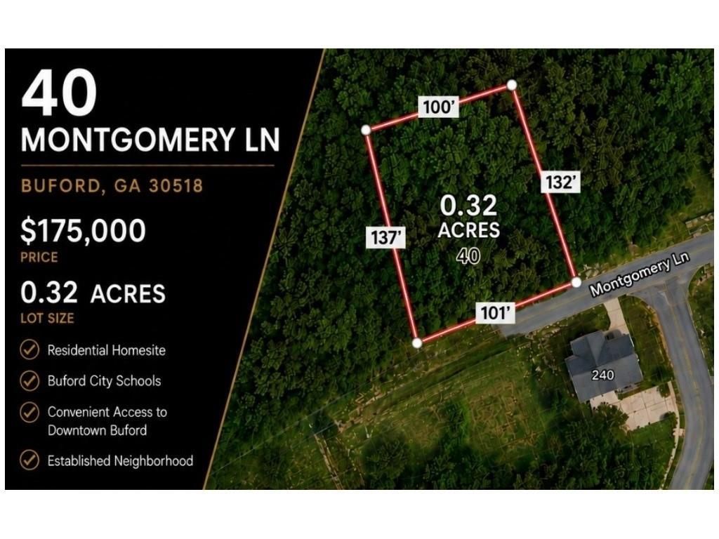 40 Montgomery Lane, Buford, GA 30518 Main Photo