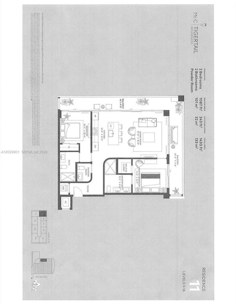 2678 Tigertail Ave , Unit 911, Miami, FL 33133 Photo