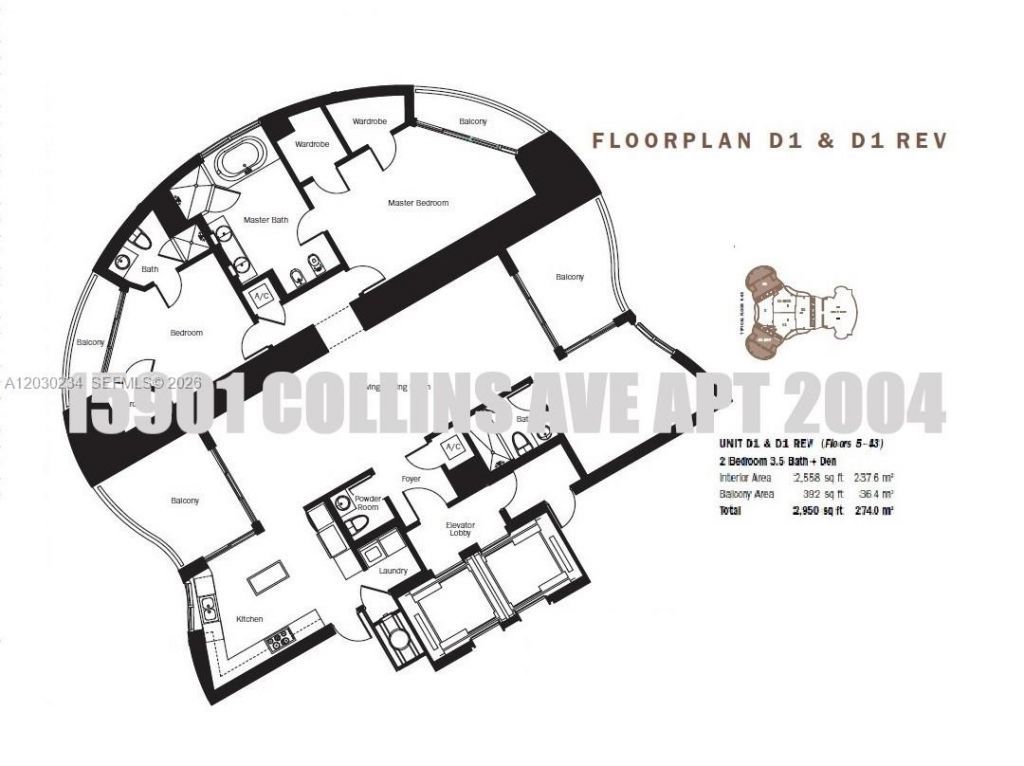 15901 Collins Ave , Unit 2004, Sunny Isles Beach, FL 33160 Photo