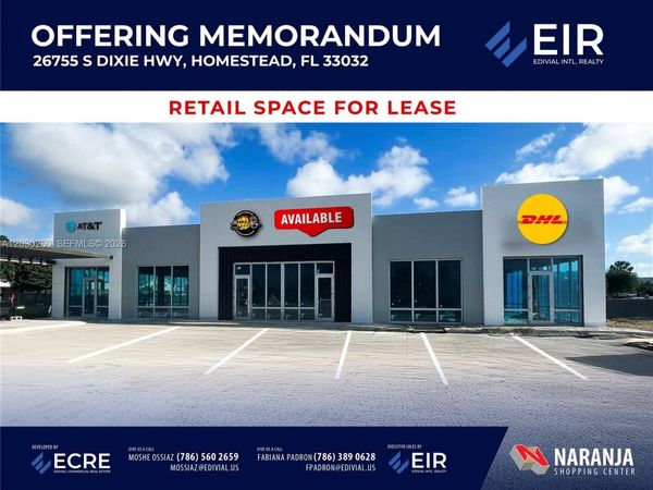 26755 S Dixie Hwy , Homestead, FL 33032