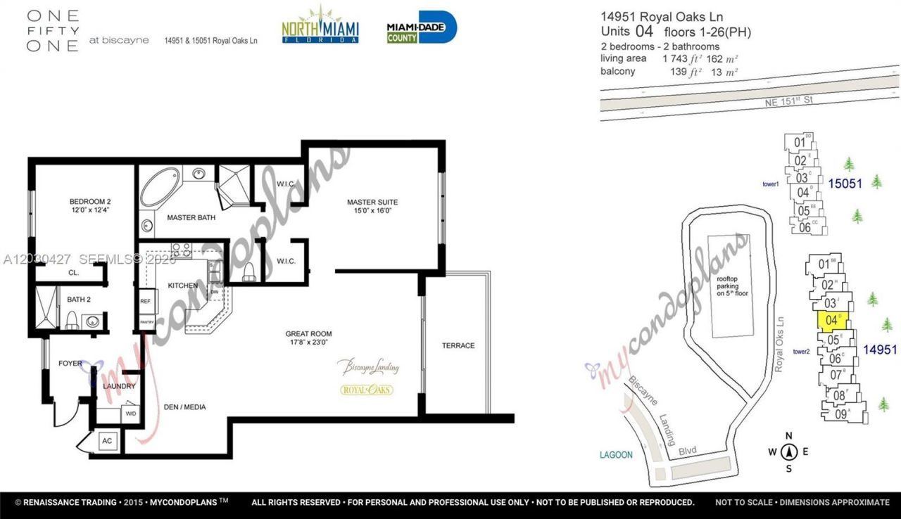 14951 Royal Oaks Ln, Unit 1104, North Miami, FL 33181 Photo