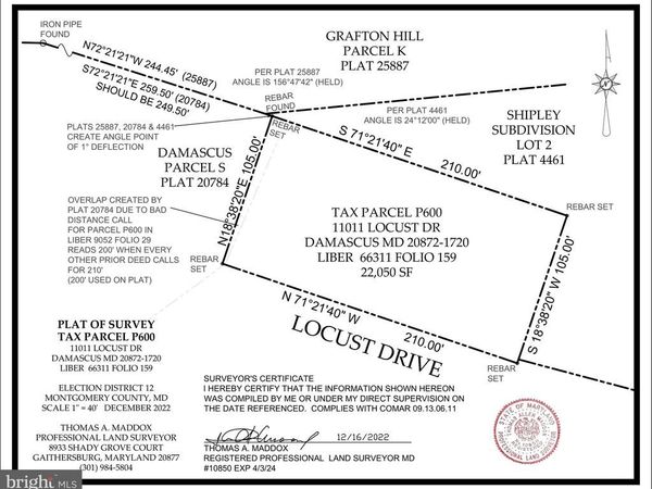11027 LOCUST DRIVE, DAMASCUS, MD 20872