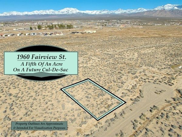 1960 E Fairview Street , Pahrump, NV 89048