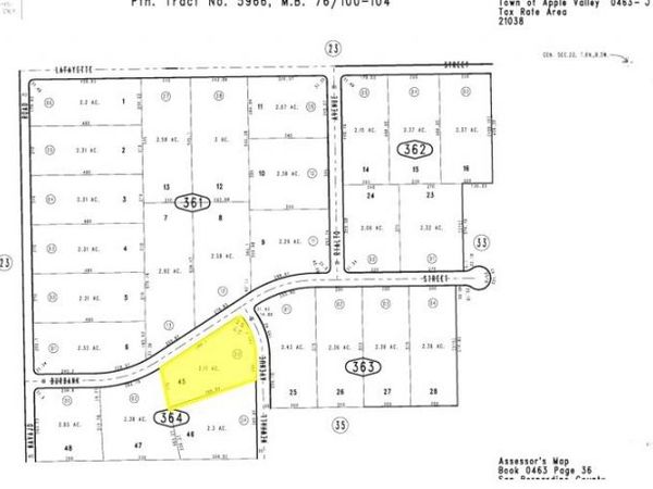 0 Burbank Street , Apple Valley, CA 92307