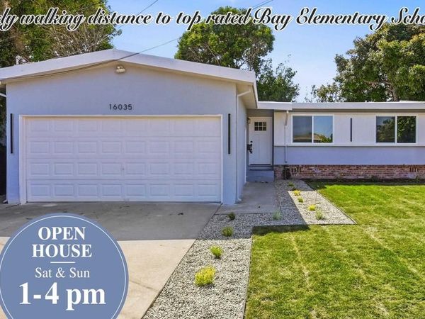 16035 Via Walter , San Lorenzo, CA 94580