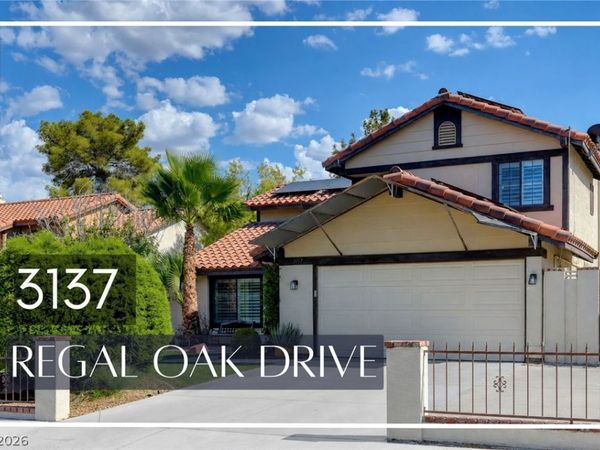3137 Regal Oak Drive, Henderson, NV 89014
