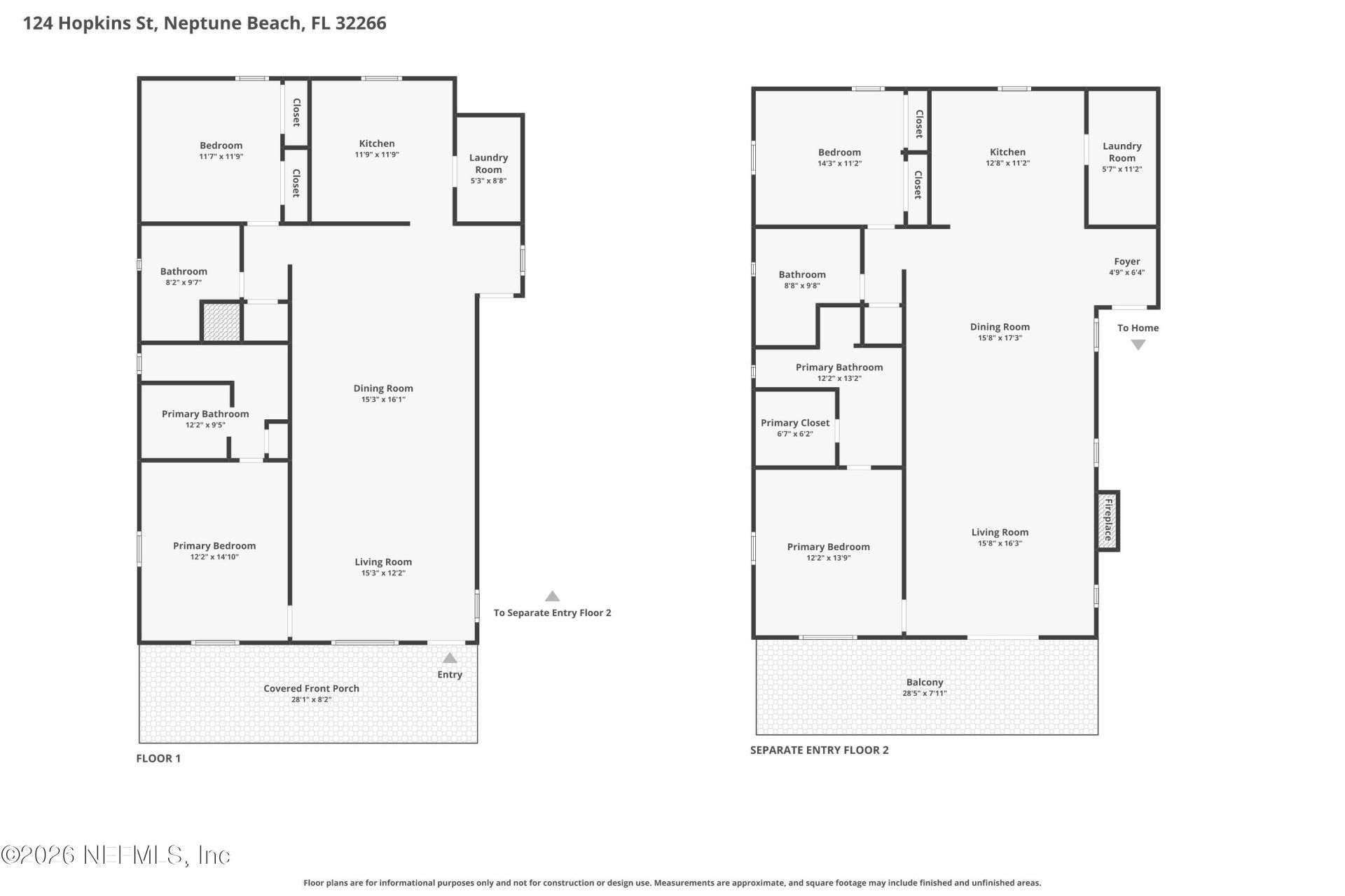 124/126 Hopkins Street, Neptune Beach, FL 32266 Photo