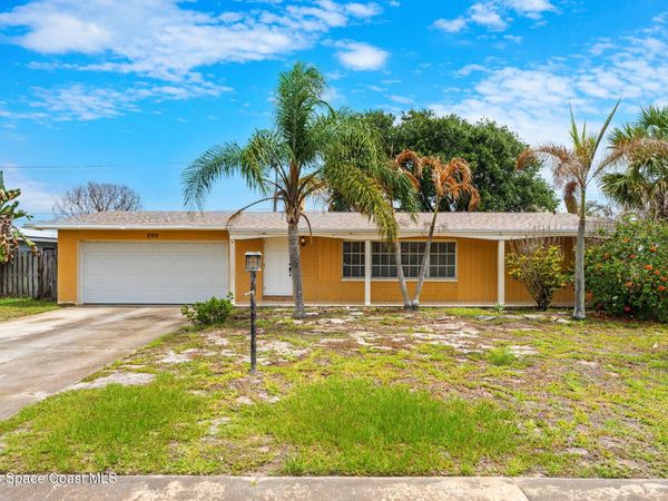 290 Carissa Drive , Satellite Beach, FL 32937