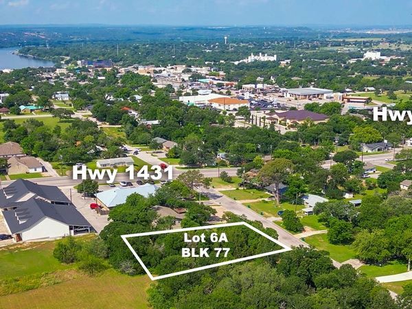 Lot 6A Ave F , Marble Falls, TX 78654
