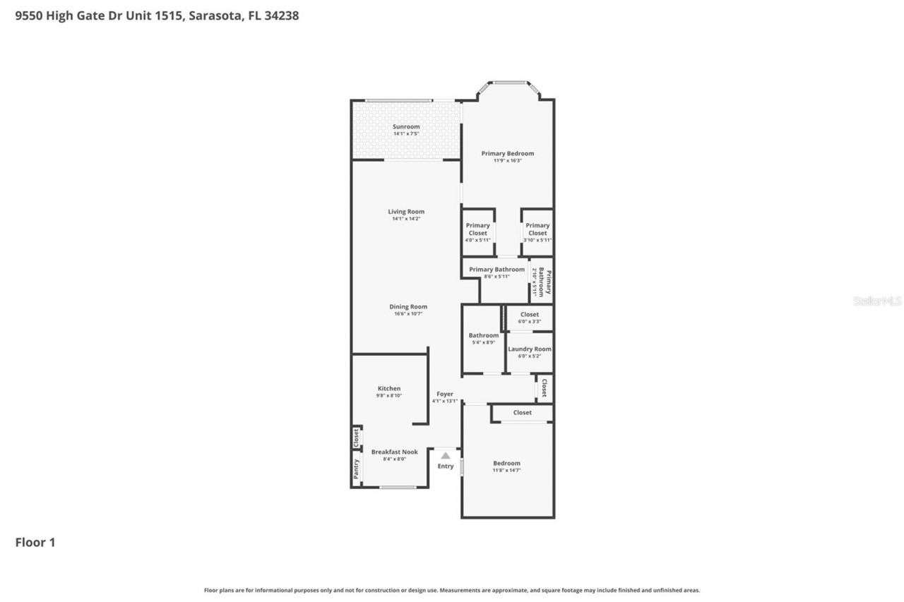 9550 High Gate Drive, Unit 1515, Sarasota, FL 34238 Photo
