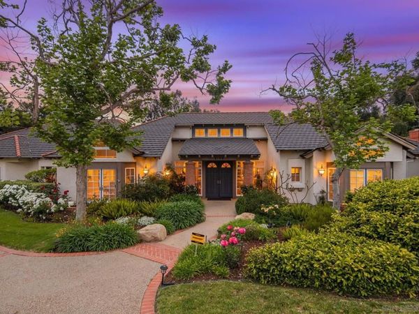 6195 Avenida Picacho , Rancho Santa Fe, CA 92067