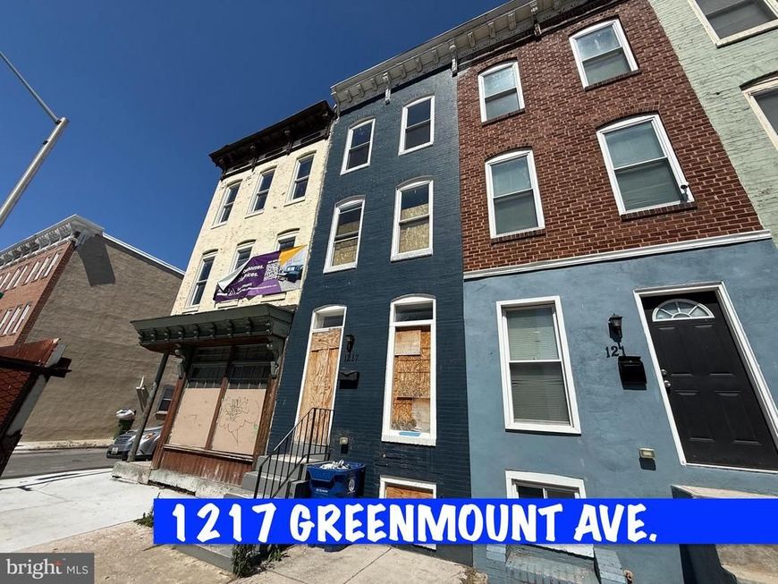 1217 Greenmount Avenue, Baltimore, MD 21202 Main Photo