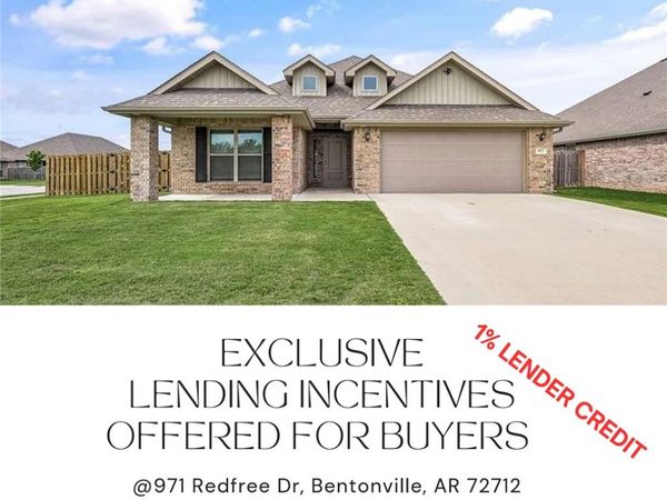 971 Redfree Drive, Bentonville, AR 72712