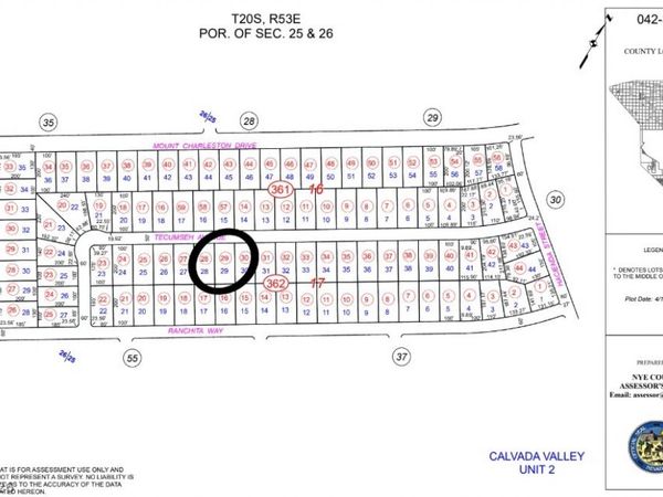 2621 Tecumseh Avenue , Pahrump, NV 89048