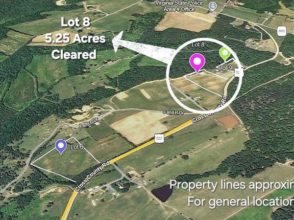 00 LOT 8 CROSS COUNTY ROAD, MINERAL, VA 23117