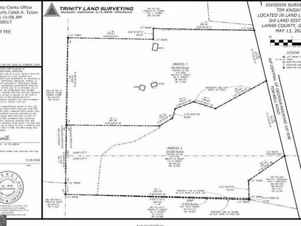 33 ACRES Tom Bell Road, Milner, GA 30257