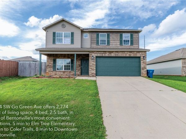 5004 SW Go Green Avenue, Bentonville, AR 72712