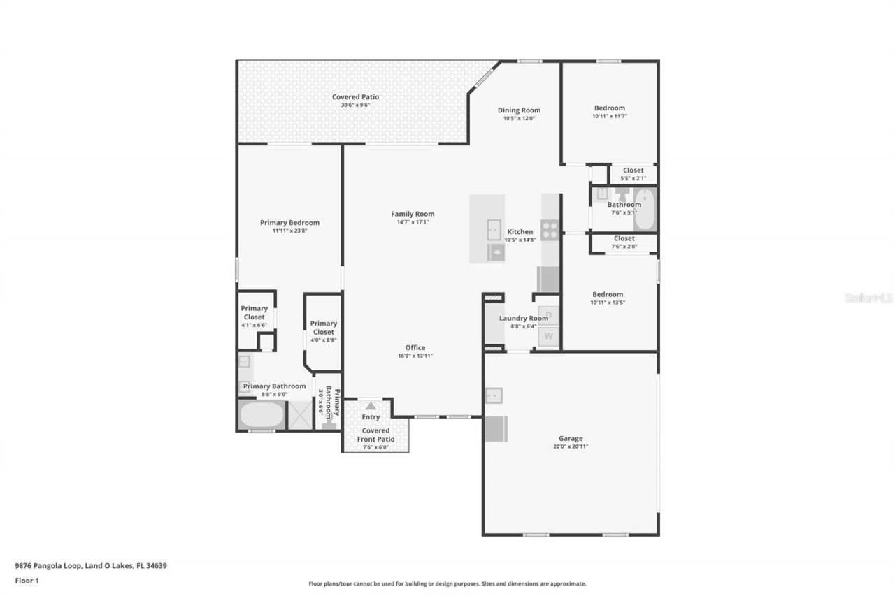 9876 Pangola Loop , Land O Lakes, FL 34639 Photo