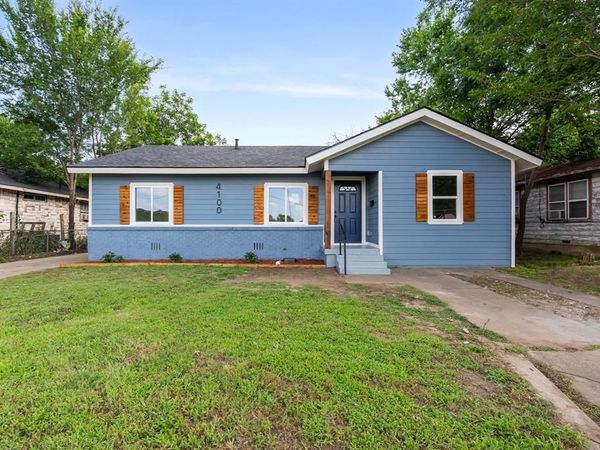 4100 Wilbarger Street, Fort Worth, TX 76119