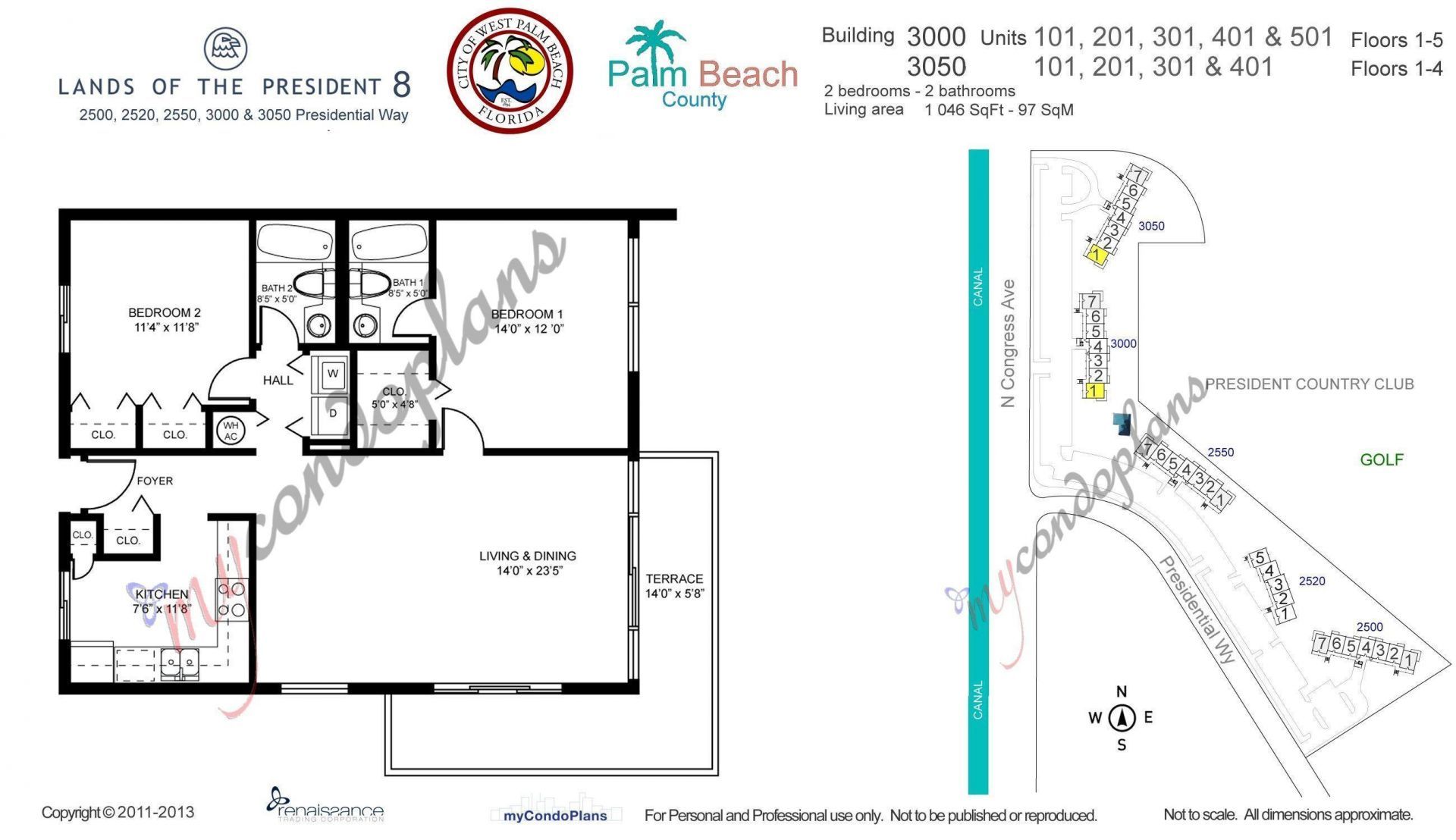 3000 Presidential Way, Unit 401, West Palm Beach, FL 33401 Photo
