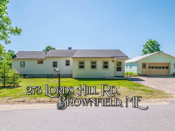 273 Lords Hill Road , Brownfield, ME 04010