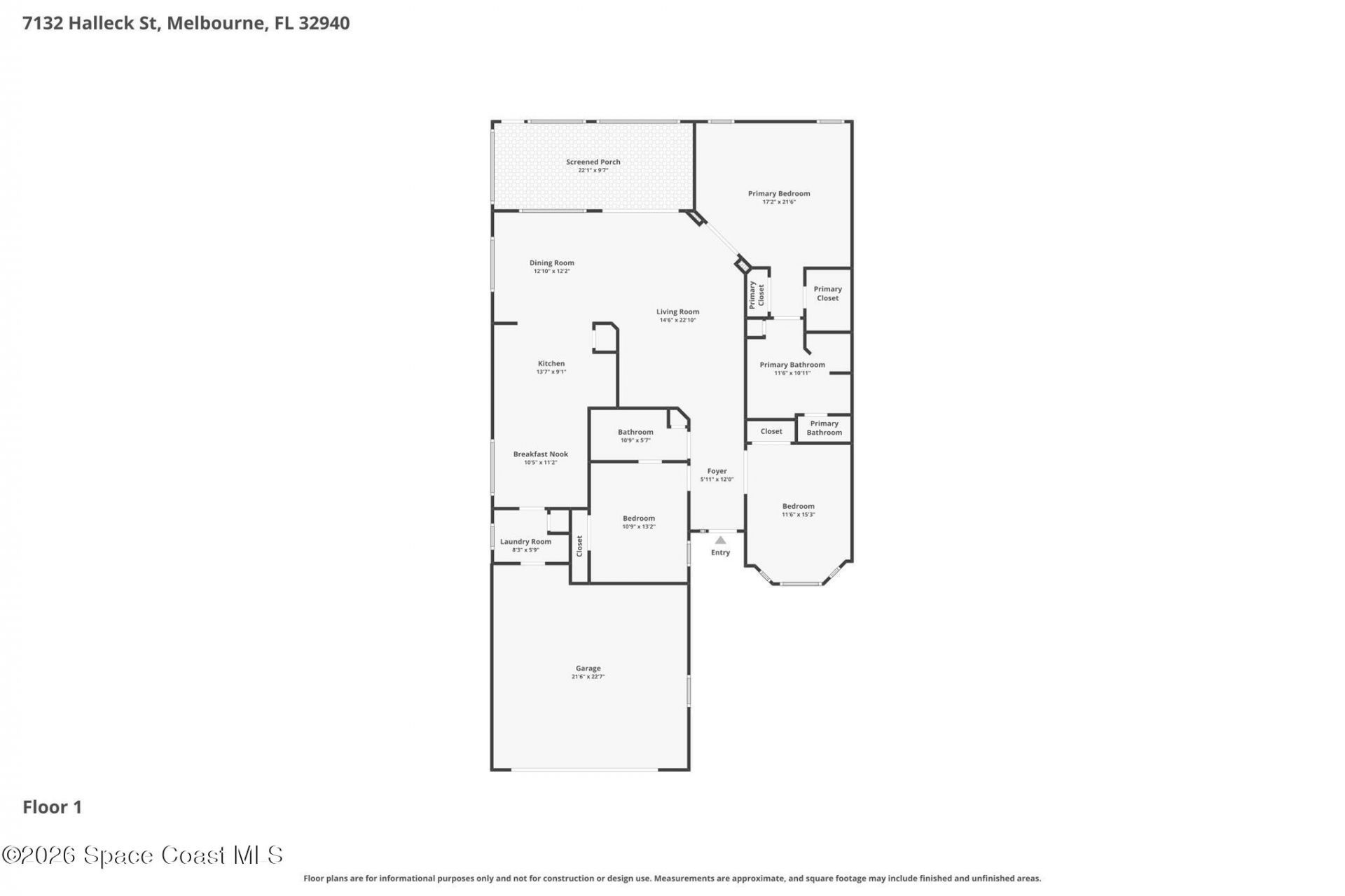 7132 Halleck Street , Melbourne, FL 32940 Photo